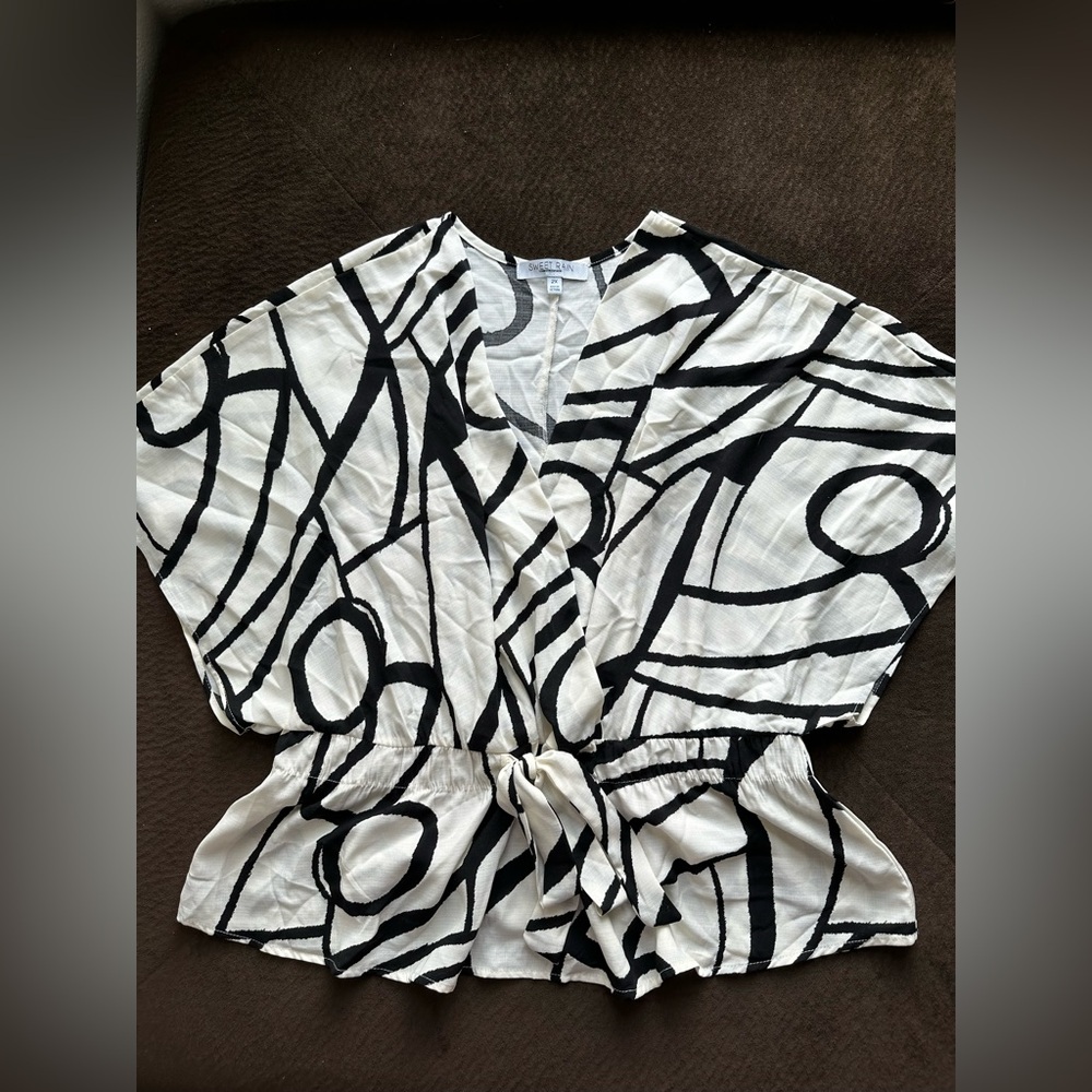 Sweet rain 2X blouse